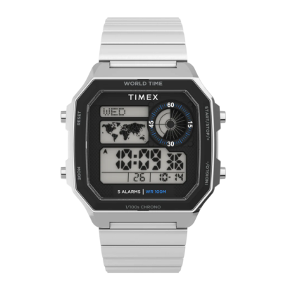 Timex TW5M68900  TIMEX X WORLD TIME 40MM นาฬิกา นาฬิกาข้อมือ นาฬิกาผู้ชาย