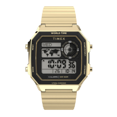 Timex TW5M69000  TIMEX X WORLD TIME 40MM นาฬิกา นาฬิกาข้อมือ นาฬิกาผู้ชาย