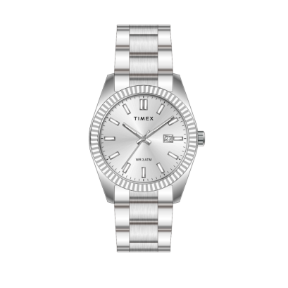 Timex TW6A08000  41MM MEN DRESS SILVER-TONE นาฬิกา นาฬิกาข้อมือ นาฬิกาผู้ชาย