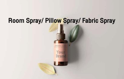 Room Spray & Pillow Spray is made from ? 