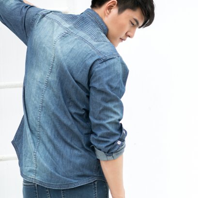 เสื้อยีนส์แขนยาว LG12