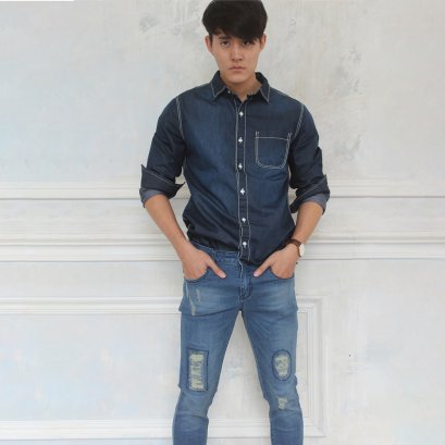 กางเกงยีนส์ขายาว LG1202