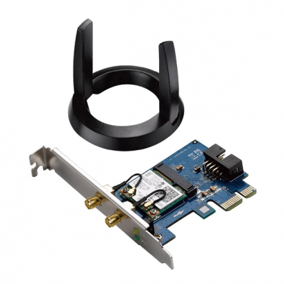 ASUS PCE-AC55BT Dual-Band Wireless-AC1200 Bluetooth 4.0 PCI-E Adapter