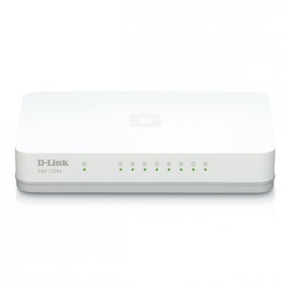 D-Link DGS-1008A 8 Port Gigabit Switch