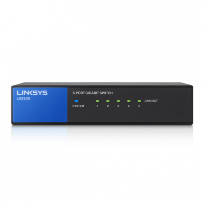 Linksys LGS105 5-Port Desktop Gigabit Switch