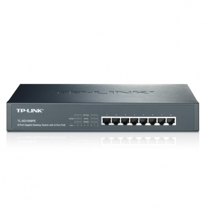 TP-LINK TL-SG1008PE 8-Port Gigabit with 8-Port PoE Switch