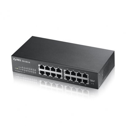 ZyXEL GS1100-16 16 Port GbE Unmanaged Switch