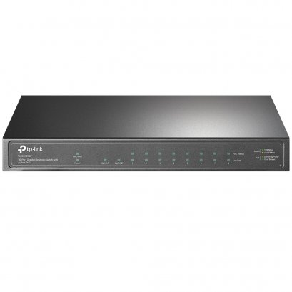 TP-LINK TL-SG1210P 10-Port Gigabit Desktop Switch with 8-Port PoE+