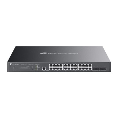 TP-LINK SG3428XPP-M2 Omada 24-Port 2.5GBASE-T and 4-Port 10GE SFP+ L2+ Managed Switch with 16-Port PoE+ &amp; 8-Port PoE++