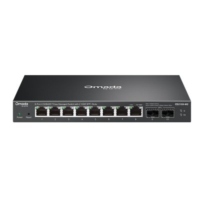 TP-Link ES210X-M2 Omada 8-Port 2.5G Easy Managed Switch with 2 10GE SFP+ Slots