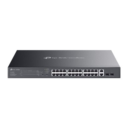 TP-LINK ES228GMP Omada 28-Port Gigabit Easy Managed Switch with 24-Port PoE+