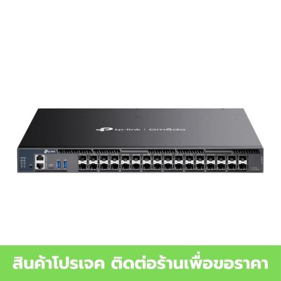 TP-LINK SX6632YF Omada 26-Port 10G Stackable L3 Managed Aggregation Switch with 6 25G Slots