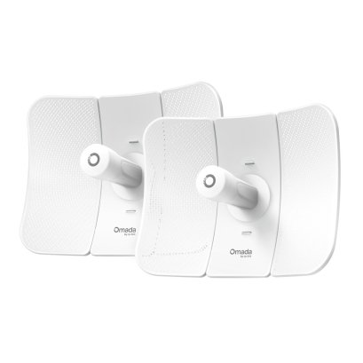 TP-Link Omada Beam Bridge 5 UR KIT 5GHz 867Mbps Long Range Wireless Bridge Twin Pack Front View