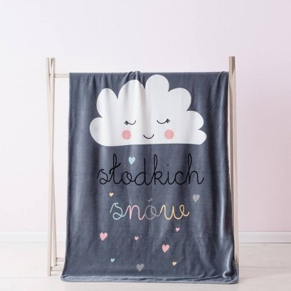 ผ้าห่มลายก้อนเมฆ