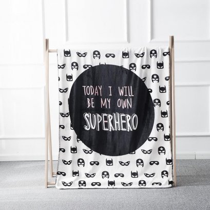 ผ้าห่มลายแบทแมน