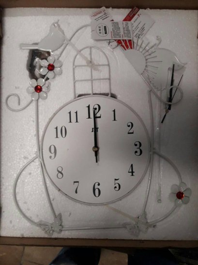 นาฬิกานก - สีขาว