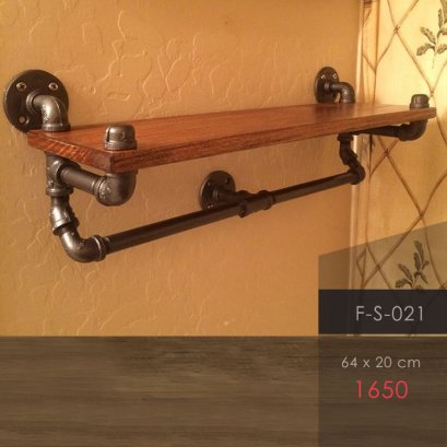 ชั้นวาง + ราวแขวน 64