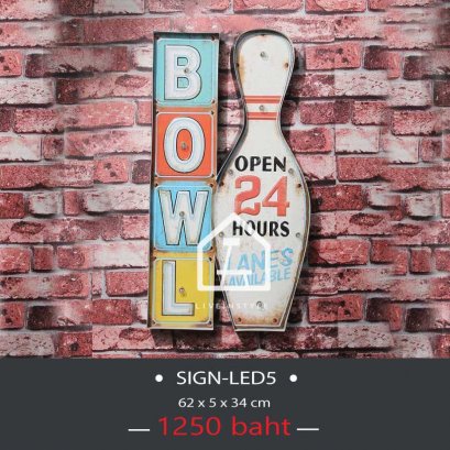 Bowl  -  Iron Walled LED lights