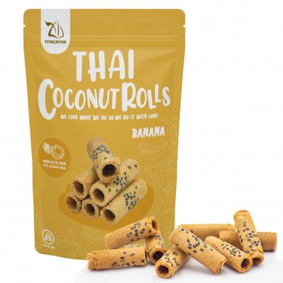 Thai coconut roll - Banana flavor