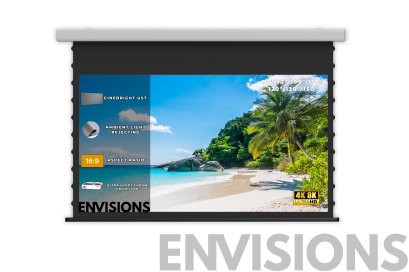 CineBright UST Drop Down Screen (จอโปรเจคเตอร์ UST ติดเพดาน ภาพสว่าง ใช้งานง่าย ประหยัดพื้นที่)