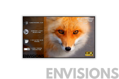 CineFresnel ALR Fixed Frame Screen (จอโปรเจคเตอร์กันแสงระดับสูง สำหรับห้องสว่าง ภาพคมชัดระดับพรีเมียม)