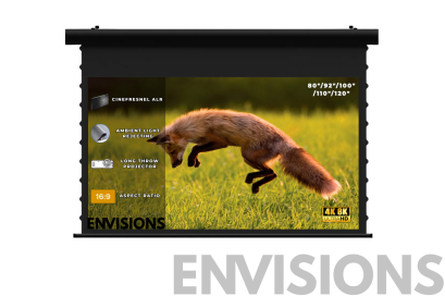 CineFresnel ALR Drop Down Screen (จอโปรเจคเตอร์ติดเพดาน กันแสง ประหยัดพื้นที่ ใช้งานสะดวก)