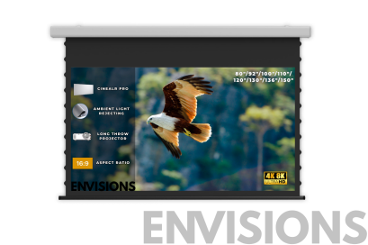 CineALR Pro Drop Down Screen (จอโปรเจคเตอร์ติดเพดาน กันแสง ประหยัดพื้นที่ ใช้งานสะดวก)