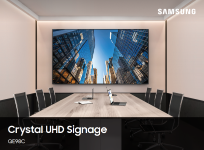 Samsung Crystal UHD Signage QE98C