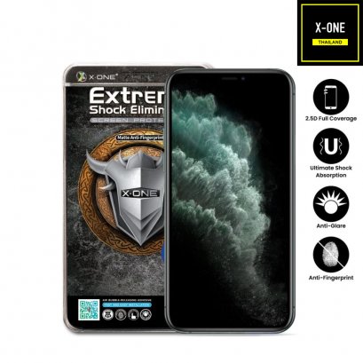 Gen3 ฟิล์มด้านเต็มจอ iPhone รวมทุกรุ่น Extreme Shock Eliminator