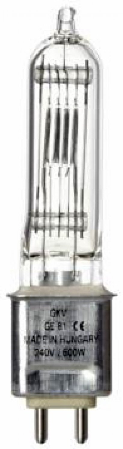 GKV/LL, 600W 240V, G9.5 #88445 GE