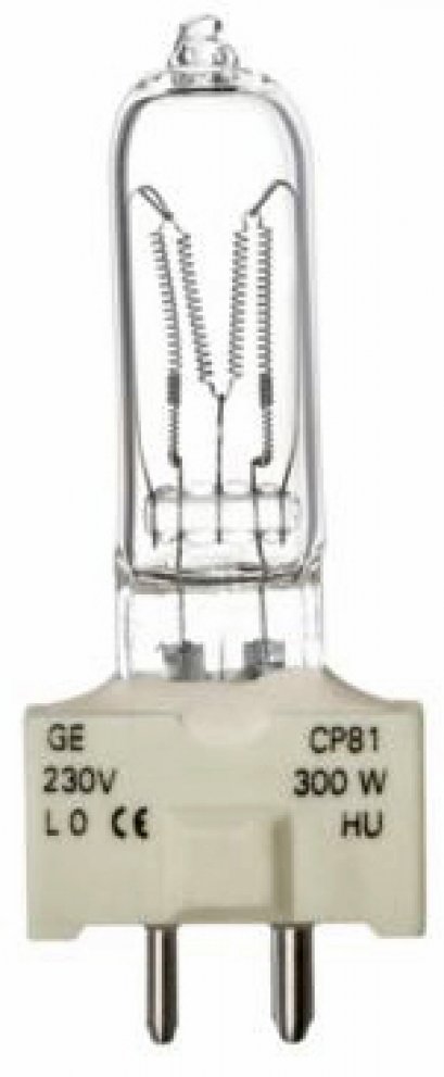 CP81 FSK, 300W 240V, GY9.5 #88444 GE
