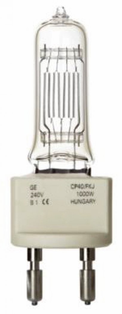 CP40 FKJ, 1000W 240V, G22 #88538 GE