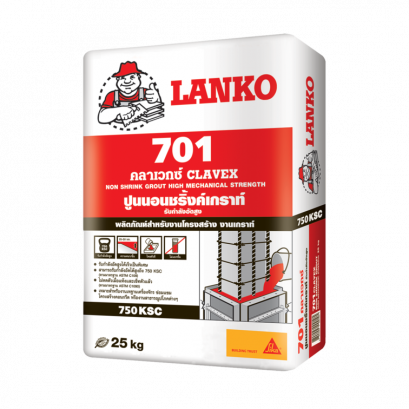 Lanko 701 ปูนเกร้าท์ รับกำลังอัดสูง