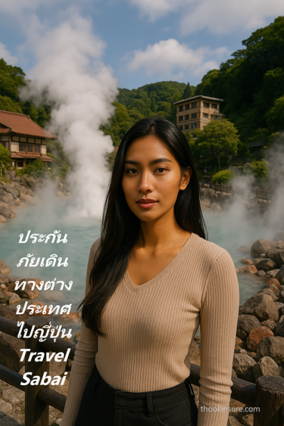 ประกันภัยเดินทางต่างประเทศ Travel Sabai จาก Tokio Marine