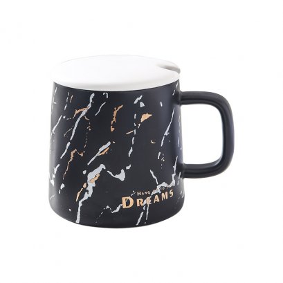 ชุดถ้วยเซรามิค + ช้อน + ฝา