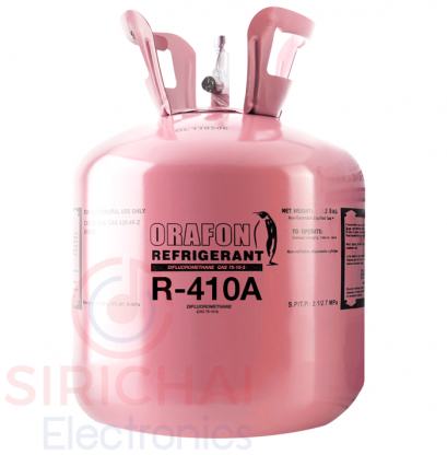น้ำยาแอร์ R-410A ยี่ห้อ ORAFON (2.8 กิโลกรัม)