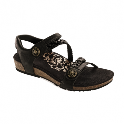 JILLIAN BRAIDED QUARTER STRAP