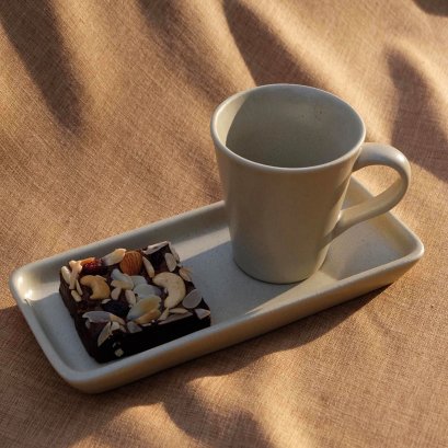 แก้วกาแฟและจานรอง