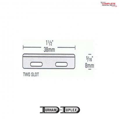 ใบมีดเซฟตี้  WBG203 2 SLOT CERAMIC COATED B203 612 I30 (150 ใบ/เเพ็ค)