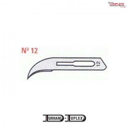 ใบมีดเซฟตี้ NO 12 SCALPEL BLADES B304 001 S05 (100 ใบ/เเพ็ค)