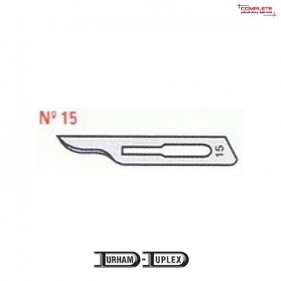 ใบมีดเซฟตี้  NO 15 SCALPEL BLADES B305 001 S05 (100 ใบ/เเพ็ค)