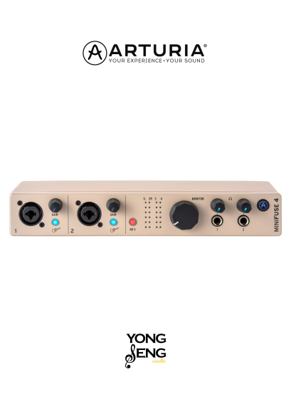 Arturia MiniFuse 4 (Champagne)