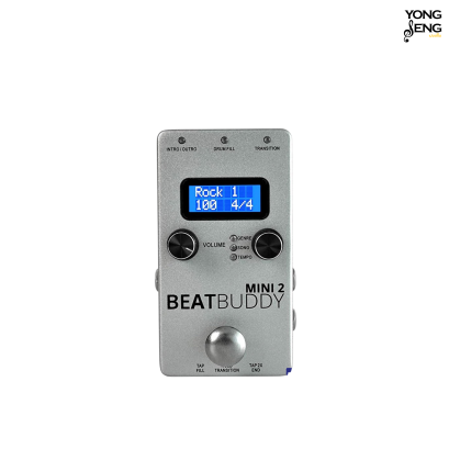 Beatbuddy Mini2 Pedal Drum Personal Drummer เอฟเฟ็คให้จังหวะกีต้าร์ไฟฟ้า