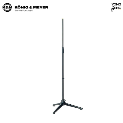 K&amp;M ขาตั้งไมโครโฟน ขาตรงฐาน 3 ขา