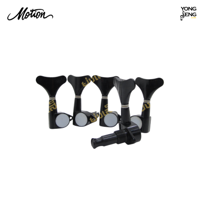 ลูกบิดกีตาร์เบส Motion รุ่น #242BK R3+L2