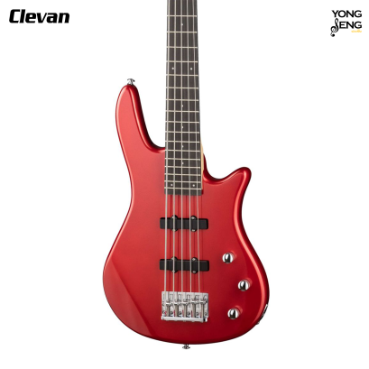 กีตาร์เบส 5 สาย Clevan รุ่น CBB-10/5 MRD