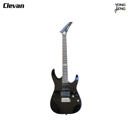 กีตาร์ไฟฟ้าทรงชาเวล Clevan รุ่น CL-10 MBK