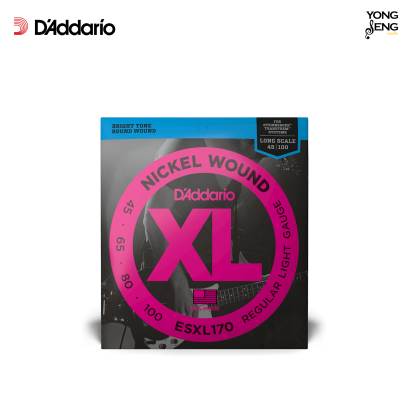 สายกีตาร์เบส D'Addario รุ่น ESXL170