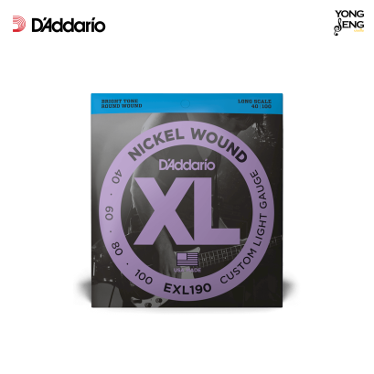 สายกีตาร์เบส D'Addario รุ่น EXL190