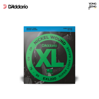 สายกีตาร์เบส D'Addario รุ่น EXL220